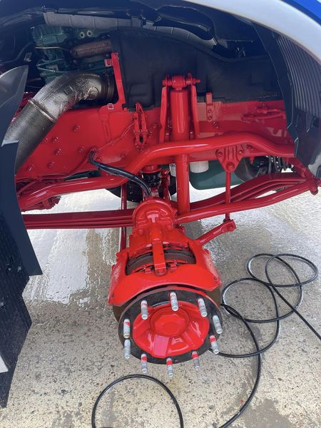 Red chassis
